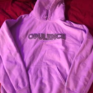 purple opulence hoodie
